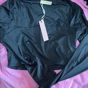 Black Long Sleeve Top